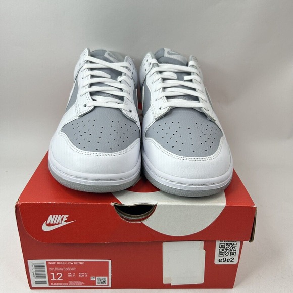 Nike Shoes Dunk Low Retro “White Neutral Grey” 2024 - Picture 2 of 5